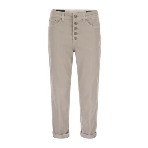 Trousers > Straight Trousers - - Dondup - Modalova