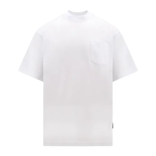 Sacai - Tops > T-Shirts - White - Sacai - Modalova