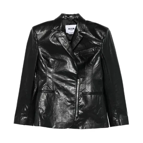 Jackets > Light Jackets - - Msgm - Modalova