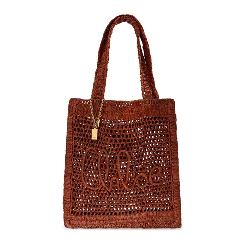 Chloé - Bags > Tote Bags - Brown - Chloé - Modalova