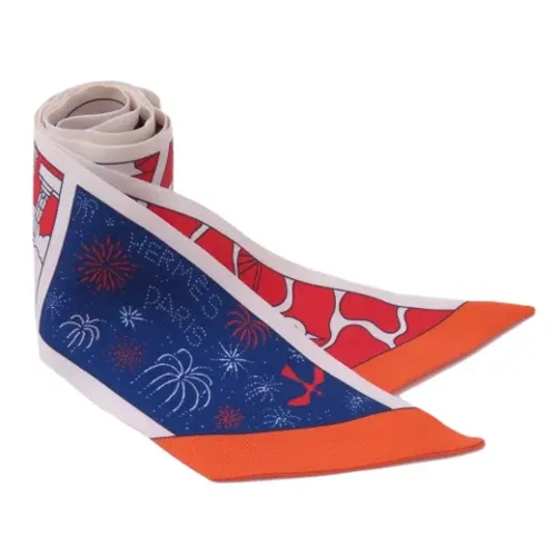 Pre-owned > Pre-owned Accessories > Pre-owned Scarves - - Hermès Vintage - Modalova