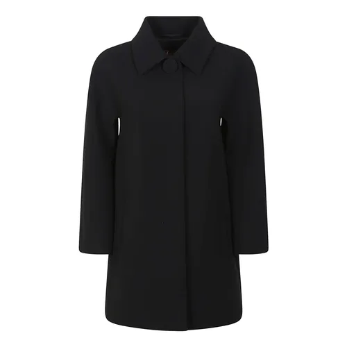 Coats > Single-Breasted Coats - - Max Mara Studio - Modalova