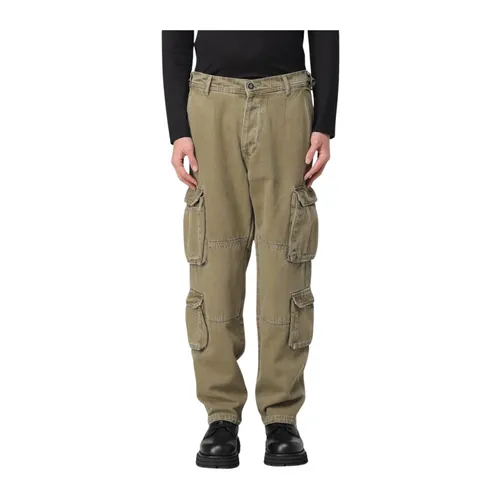 Trousers > Straight Trousers - - Amish - Modalova