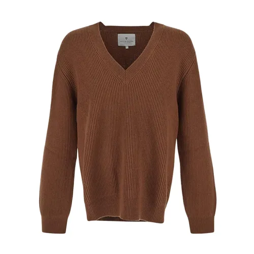 Knitwear > V-neck Knitwear - - Seven Gauge - Modalova