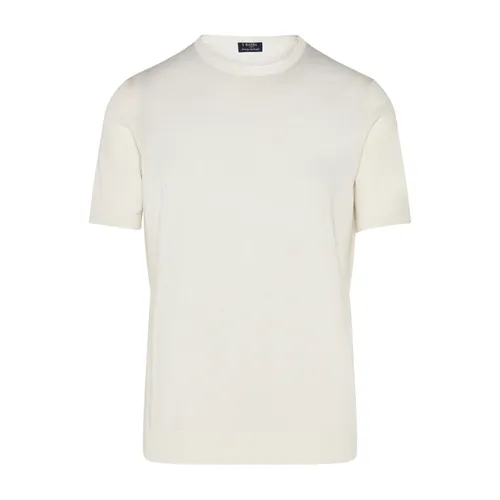 Barba - Tops > T-Shirts - White - Barba - Modalova
