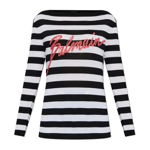 Knitwear > Round-neck Knitwear - - Balmain - Modalova