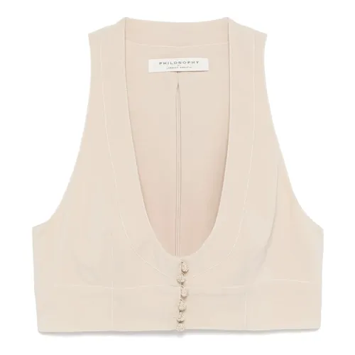Tops > Sleeveless Tops - - Philosophy di Lorenzo Serafini - Modalova