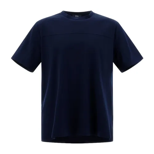 Herno - Tops > T-Shirts - Blue - Herno - Modalova