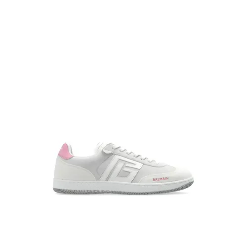 Balmain - Shoes > Sneakers - Gray - Balmain - Modalova