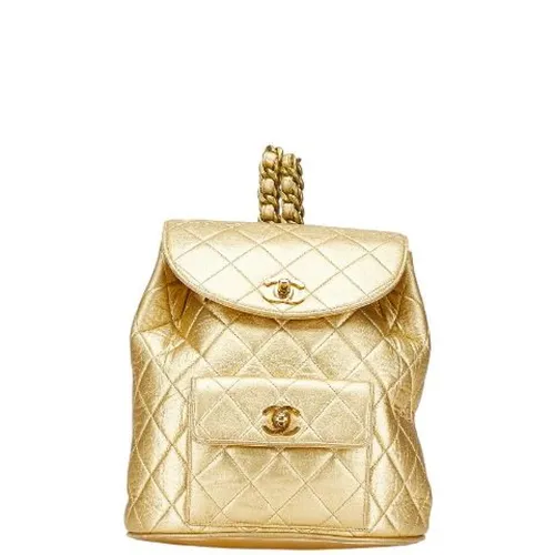 Pre-owned > Pre-owned Bags > Pre-owned Backpacks - - Chanel Vintage - Modalova