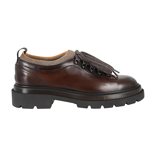 Shoes > Flats > Laced Shoes - - Santoni - Modalova