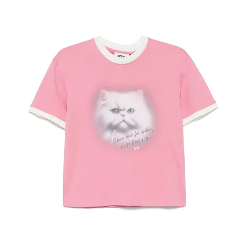 Gcds - Tops > T-Shirts - Pink - Gcds - Modalova