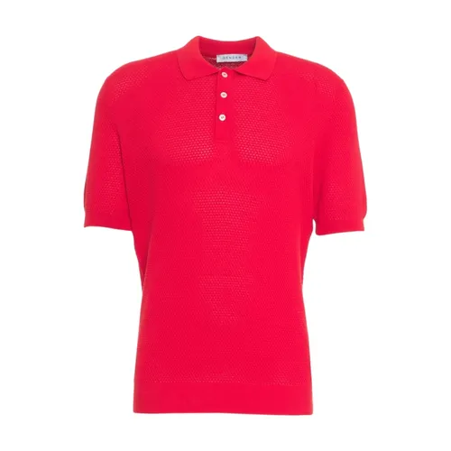 Gender - Tops > Polo Shirts - Red - Gender - Modalova