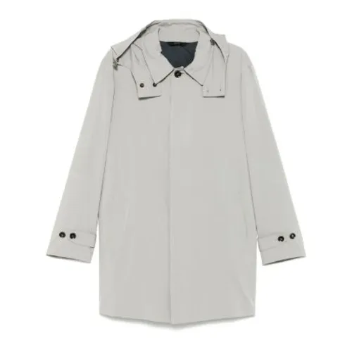 Brioni - Coats > Parkas - Gray - Brioni - Modalova