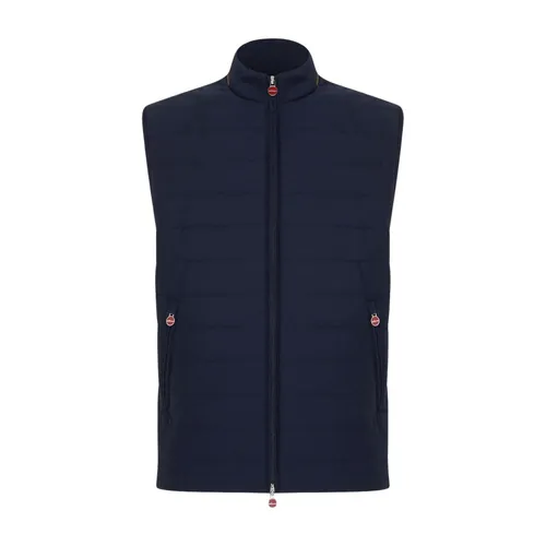 Kiton - Jackets > Vests - Blue - Kiton - Modalova