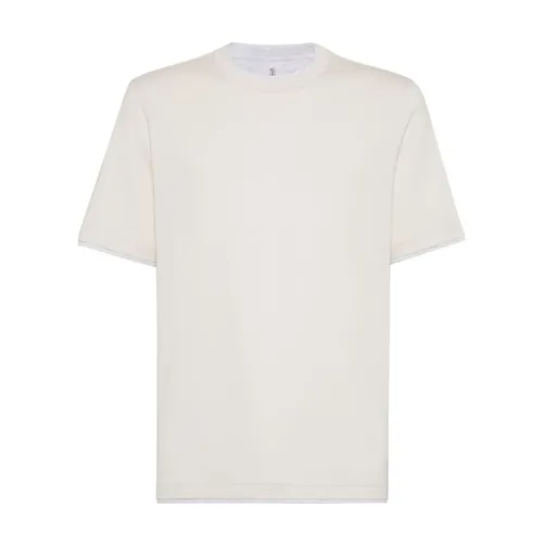 Tops > T-Shirts - - Brunello Cucinelli - Modalova