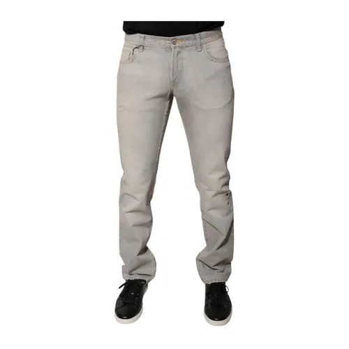 Trousers > Slim-fit Trousers - - Dolce & Gabbana - Modalova