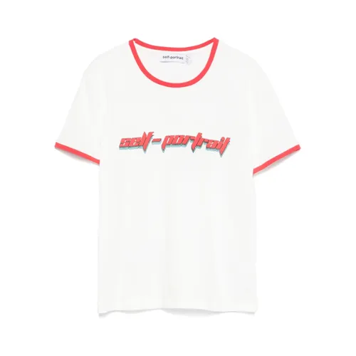 Tops > T-Shirts - - Self Portrait - Modalova