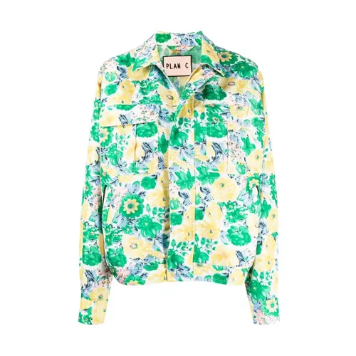 Jackets > Light Jackets - - Plan C - Modalova