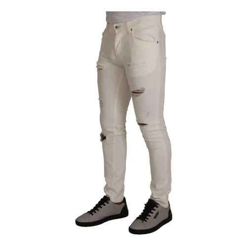 Trousers > Slim-fit Trousers - - Dolce & Gabbana - Modalova