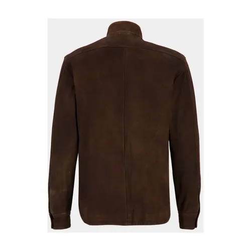 Jackets > Leather Jackets - - Boglioli - Modalova