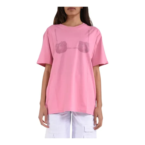 Gcds - Tops > T-Shirts - Pink - Gcds - Modalova