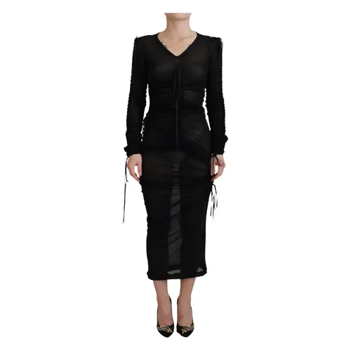 Dresses > Day Dresses > Midi Dresses - - Dolce & Gabbana - Modalova