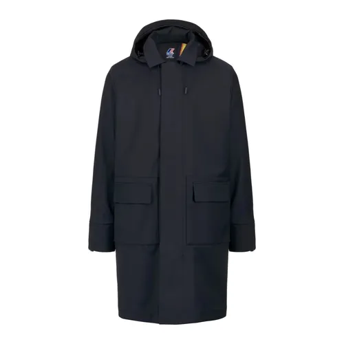 K-Way - Coats > Parkas - Blue - K-Way - Modalova