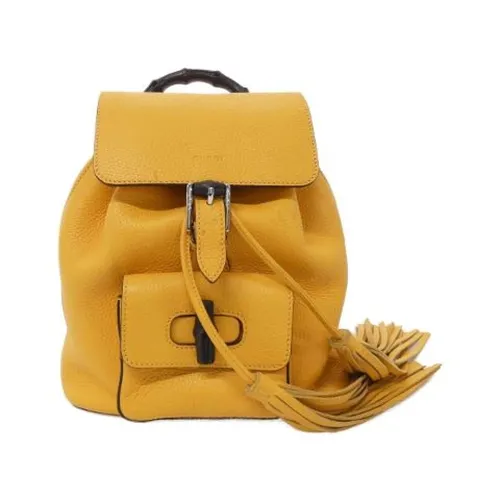 Pre-owned > Pre-owned Bags > Pre-owned Backpacks - - Gucci Vintage - Modalova