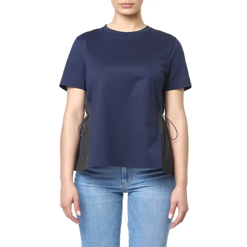 Herno - Tops > T-Shirts - Blue - Herno - Modalova