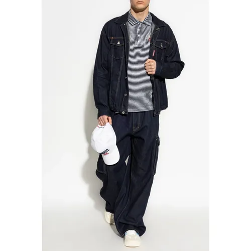 Jackets > Denim Jackets - - Dsquared2 - Modalova