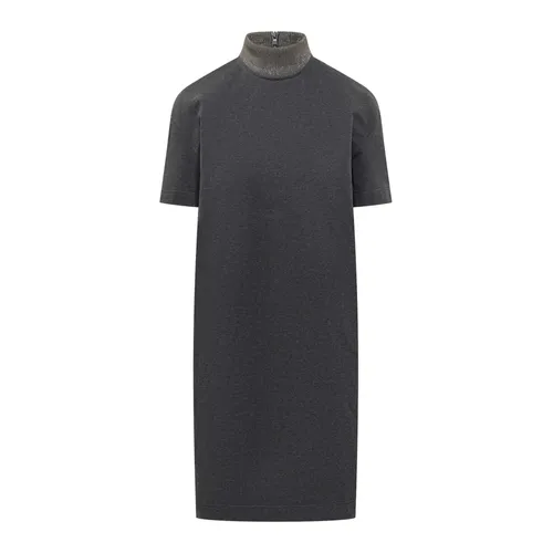 Dresses > Day Dresses > Knitted Dresses - - Brunello Cucinelli - Modalova