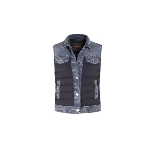 Moorer - Jackets > Vests - Blue - Moorer - Modalova
