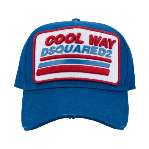 Accessories > Hats > Caps - - Dsquared2 - Modalova