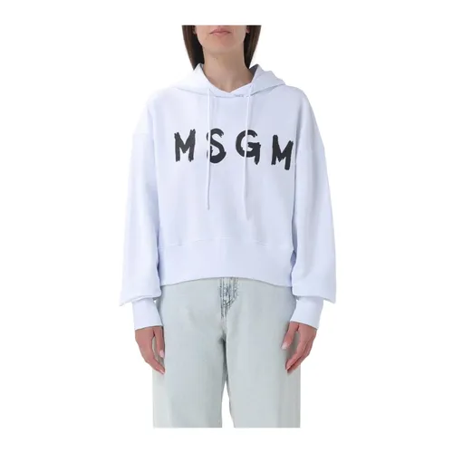 Sweatshirts & Hoodies > Hoodies - - Msgm - Modalova