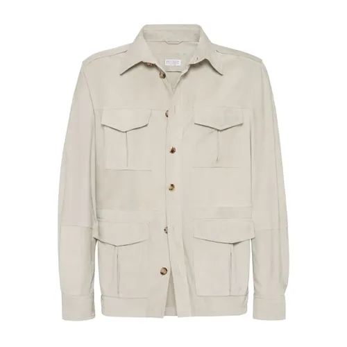 Jackets > Light Jackets - - Brunello Cucinelli - Modalova