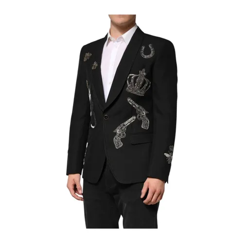 Jackets > Blazers - - Dolce & Gabbana - Modalova