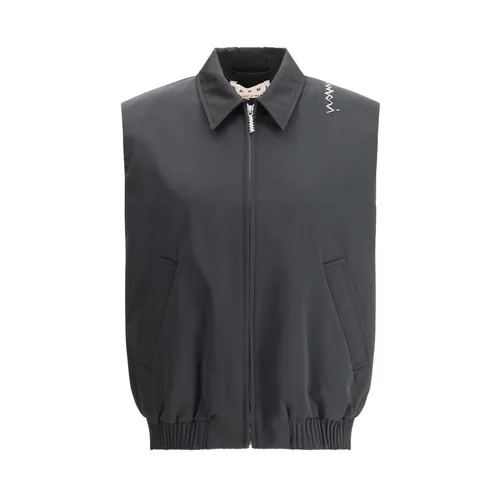Marni - Jackets > Vests - Black - Marni - Modalova