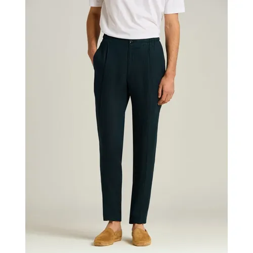 Kiton - Trousers > Chinos - Blue - Kiton - Modalova
