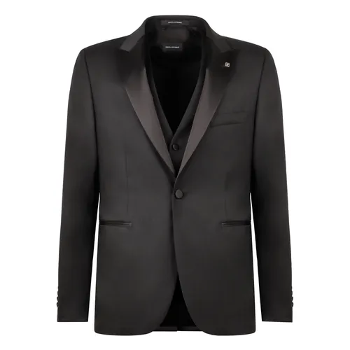 Suits > Suit Sets > Single Breasted Suits - - Tagliatore - Modalova
