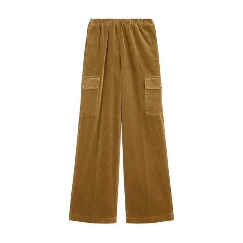 Trousers > Wide Trousers - - Aspesi - Modalova