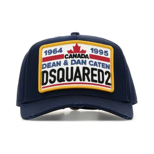 Accessories > Hats > Caps - - Dsquared2 - Modalova