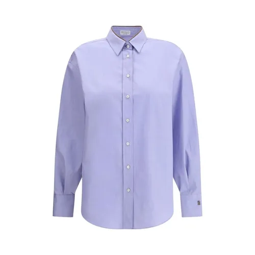 Blouses & Shirts > Shirts - - Brunello Cucinelli - Modalova