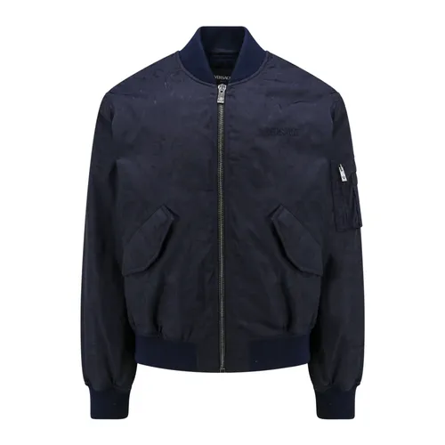 Jackets > Bomber Jackets - - Versace - Modalova