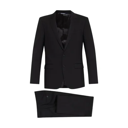 Suits > Suit Sets > Single Breasted Suits - - Dolce & Gabbana - Modalova
