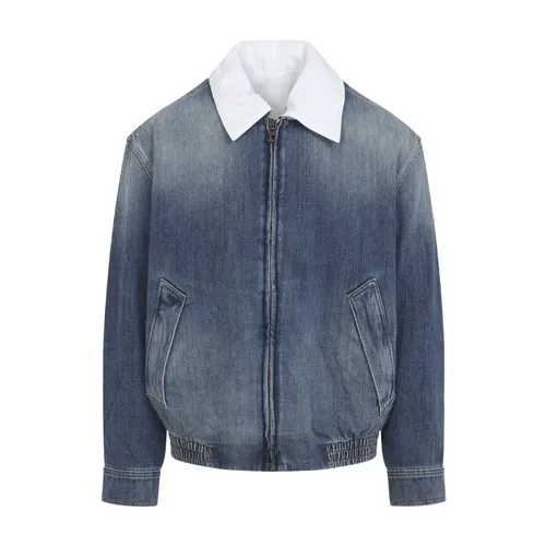Jackets > Denim Jackets - - Loewe - Modalova
