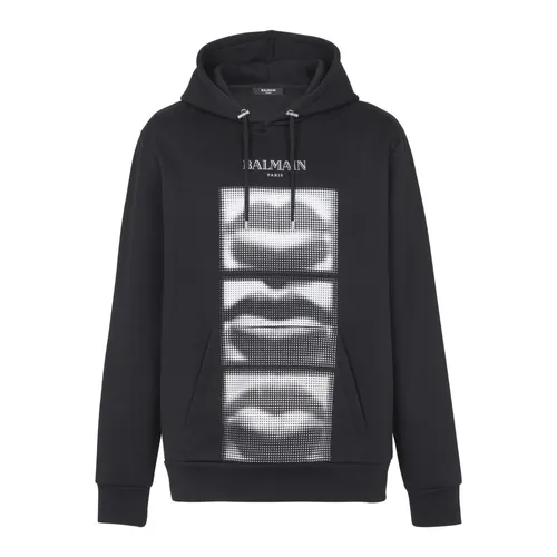 Sweatshirts & Hoodies > Hoodies - - Balmain - Modalova