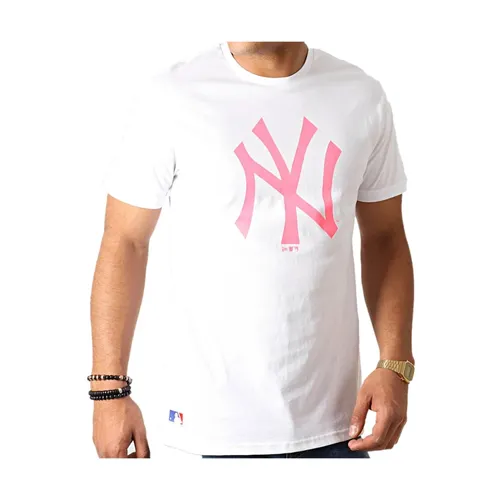 New Era - Tops > T-Shirts - White - New Era - Modalova