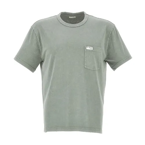 Fay - Tops > T-Shirts - Gray - Fay - Modalova