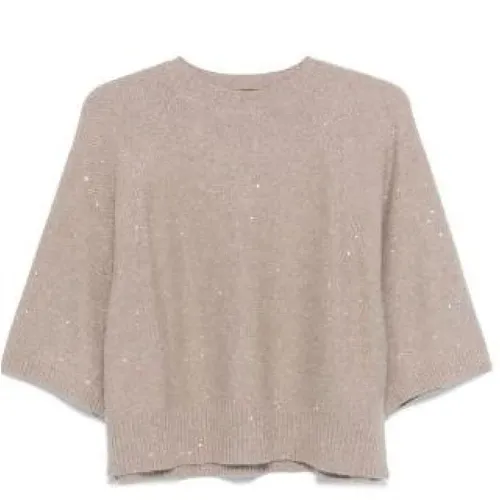 Knitwear > Round-neck Knitwear - - Fabiana Filippi - Modalova